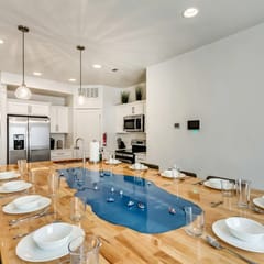 Bear Lake Table | Downtown Garden City Townhome